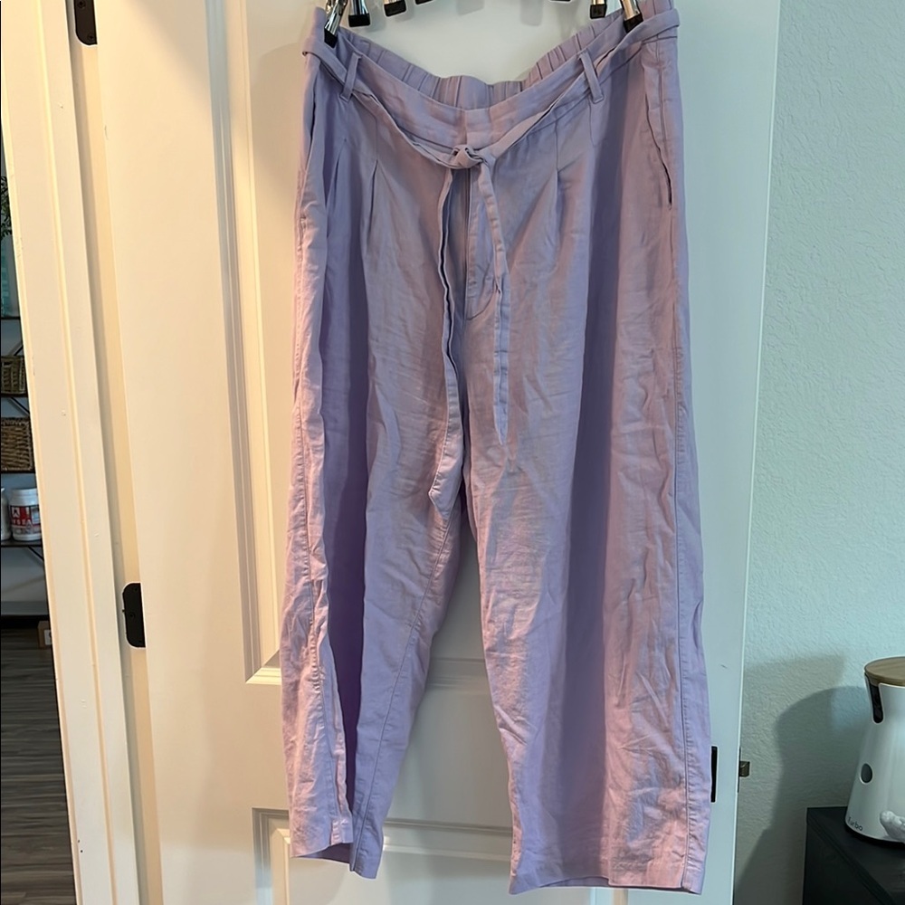 Old Navy Purple Wide Leg Pants